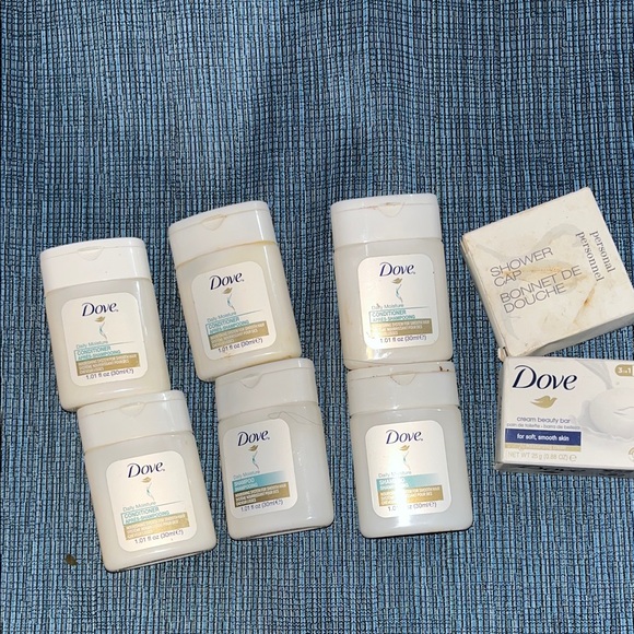 Dove White Beauty Bar and Deodorant Set  travel set - Picture 1 of 1